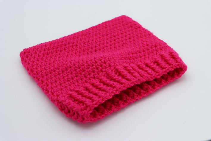 Child PussyCat Crochet-Dark Pink